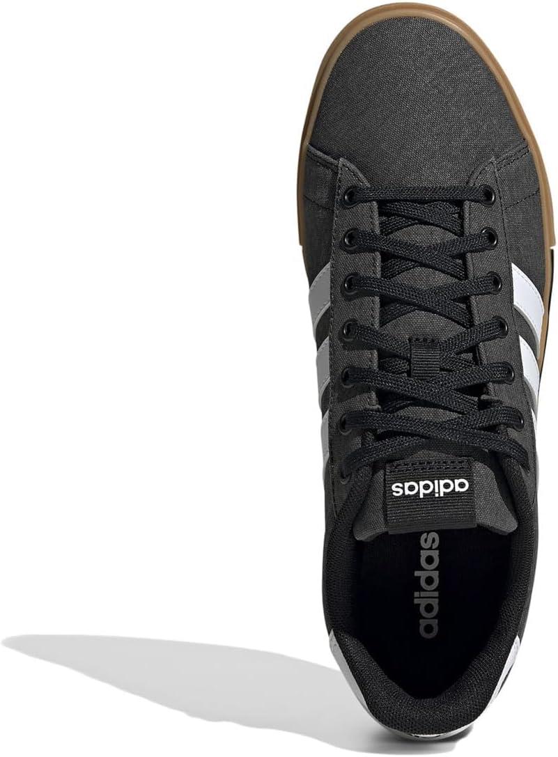 imageadidas Mens Daily 40 SneakerBlackWhiteGum