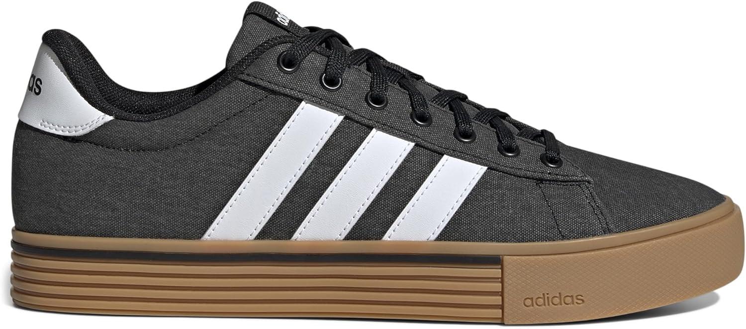 imageadidas Mens Daily 40 SneakerBlackWhiteGum