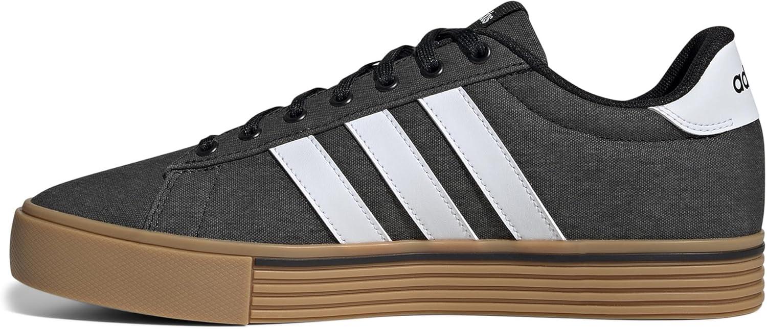 imageadidas Mens Daily 40 SneakerBlackWhiteGum