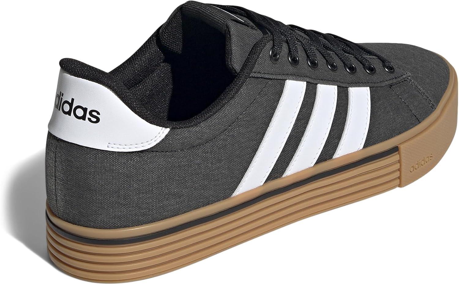 imageadidas Mens Daily 40 SneakerBlackWhiteGum