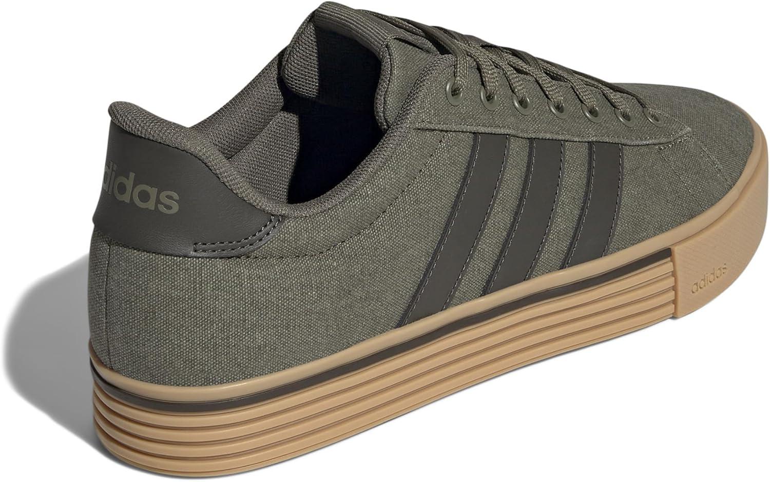 imageadidas Mens Daily 40 SneakerOlive StrataShadow OliveGum