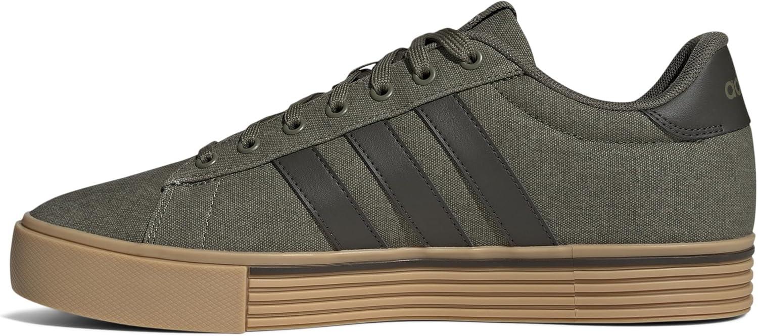 imageadidas Mens Daily 40 SneakerOlive StrataShadow OliveGum