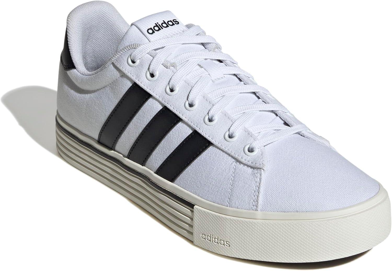 imageadidas Mens Daily 40 SneakerWhiteBlackOff White