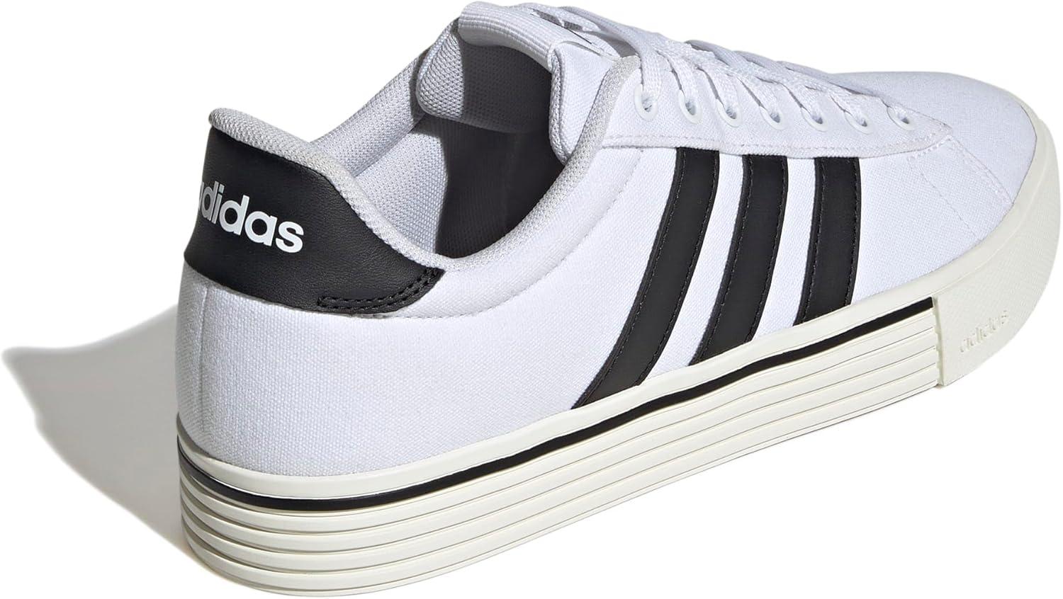 imageadidas Mens Daily 40 SneakerWhiteBlackOff White