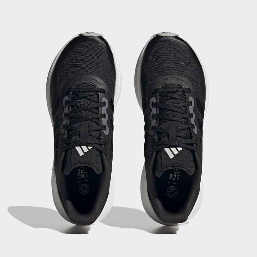 imageadidas Mens Running ShoeBlackBlackCarbon