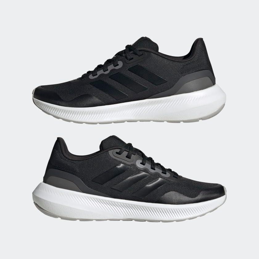 imageadidas Mens Running ShoeBlackBlackCarbon