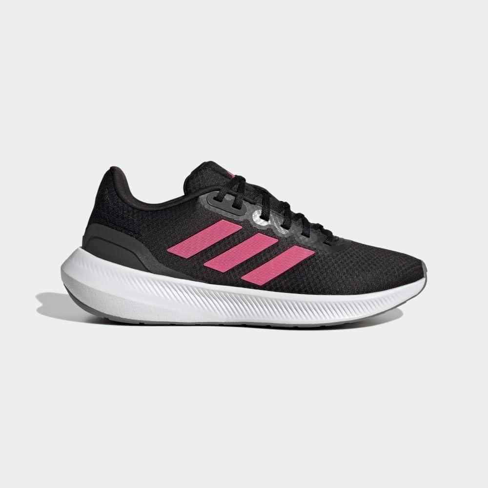 imageadidas Mens Running ShoeBlackPulse MagentaGrey