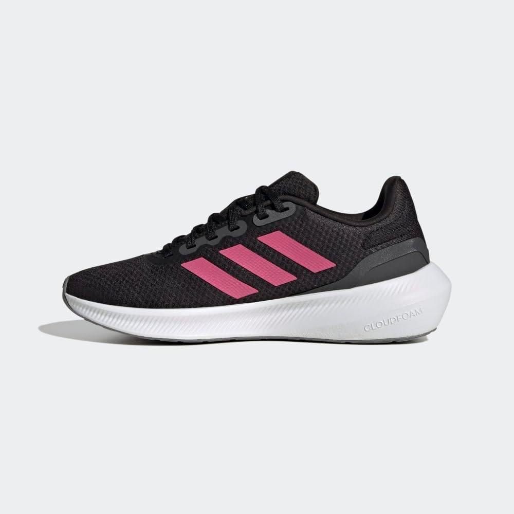 imageadidas Mens Running ShoeBlackPulse MagentaGrey