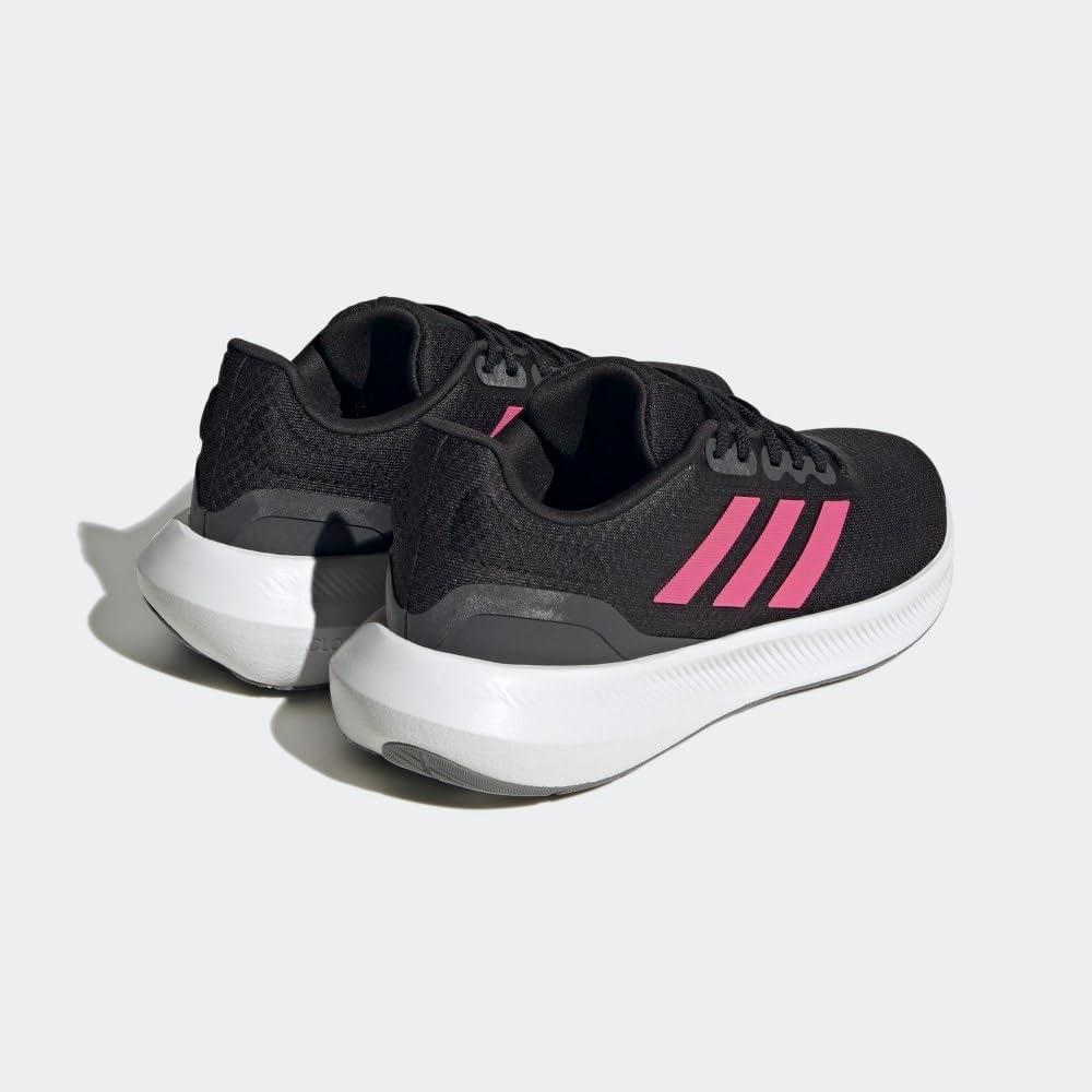 imageadidas Mens Running ShoeBlackPulse MagentaGrey