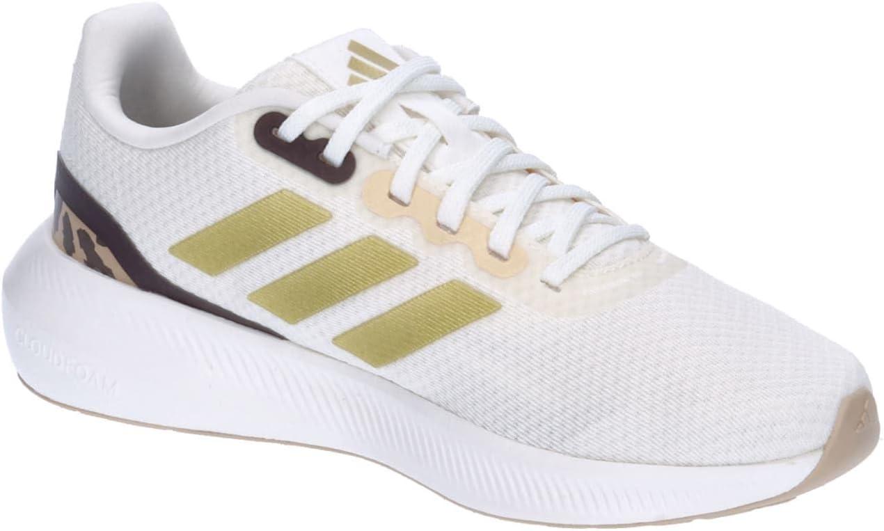 imageadidas Mens Running ShoeCore White Gold Met Magic Beige