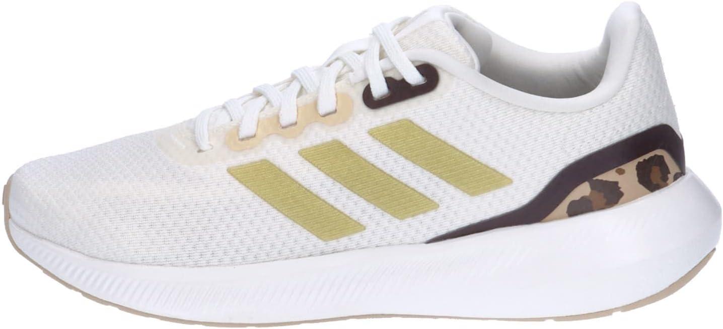 imageadidas Mens Running ShoeCore White Gold Met Magic Beige