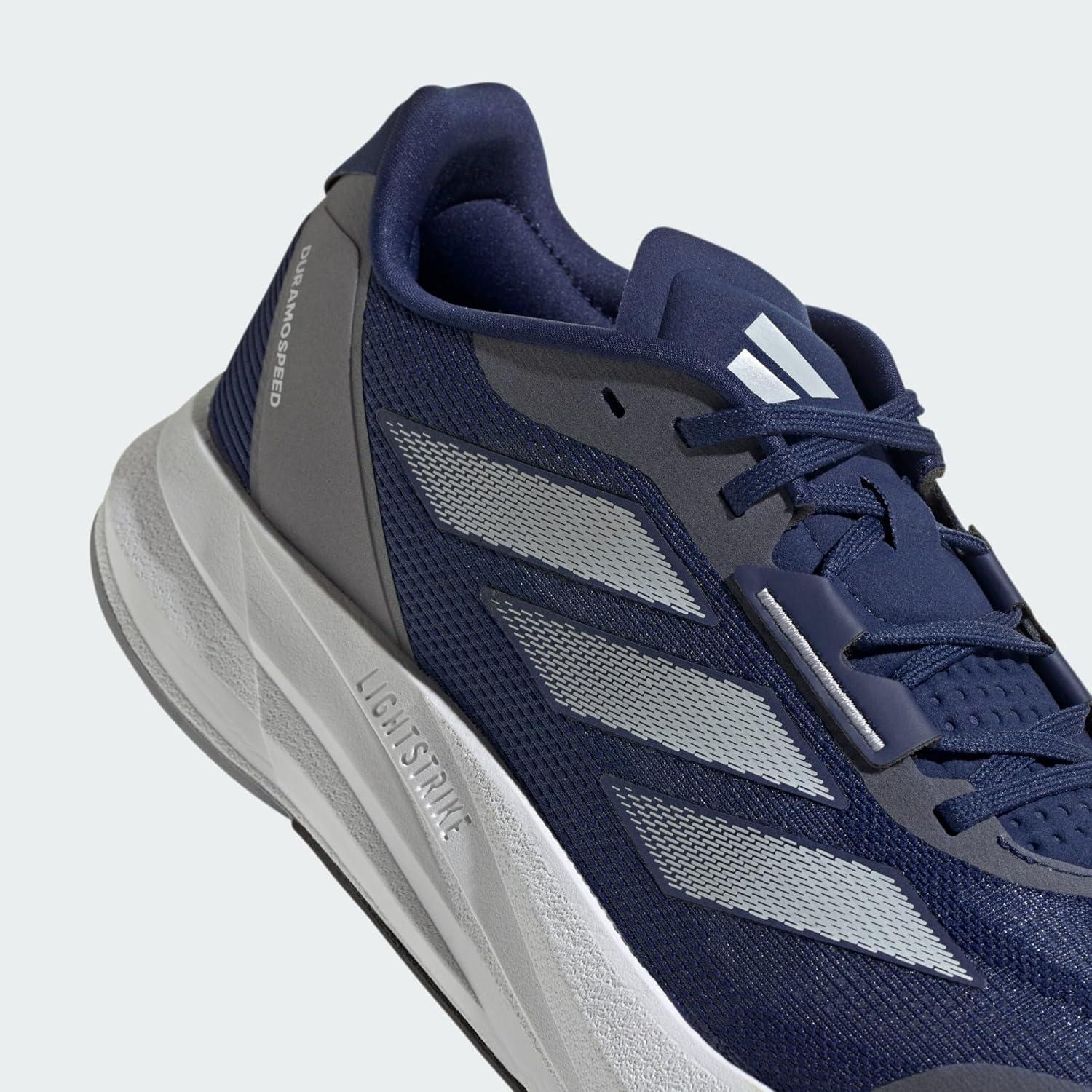 imageadidas Mens Running ShoeDark Blue Zero Metalic Halo Silver