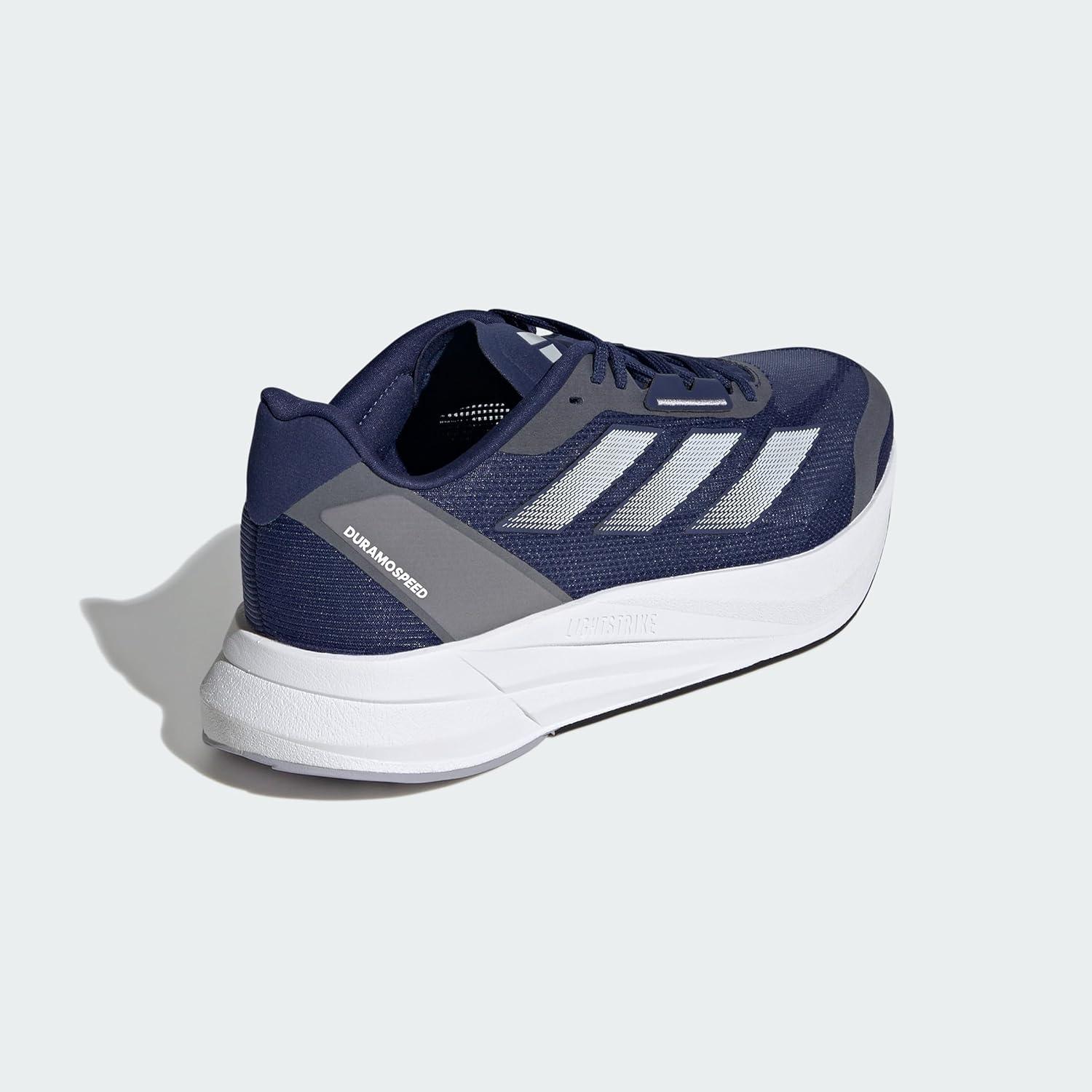 imageadidas Mens Running ShoeDark BlueZero MetallicHalo Silver