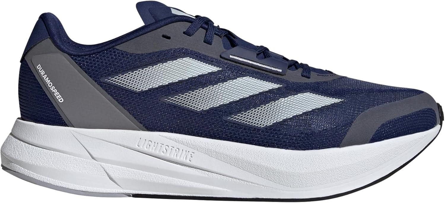 imageadidas Mens Running ShoeDark BlueZero MetallicHalo Silver