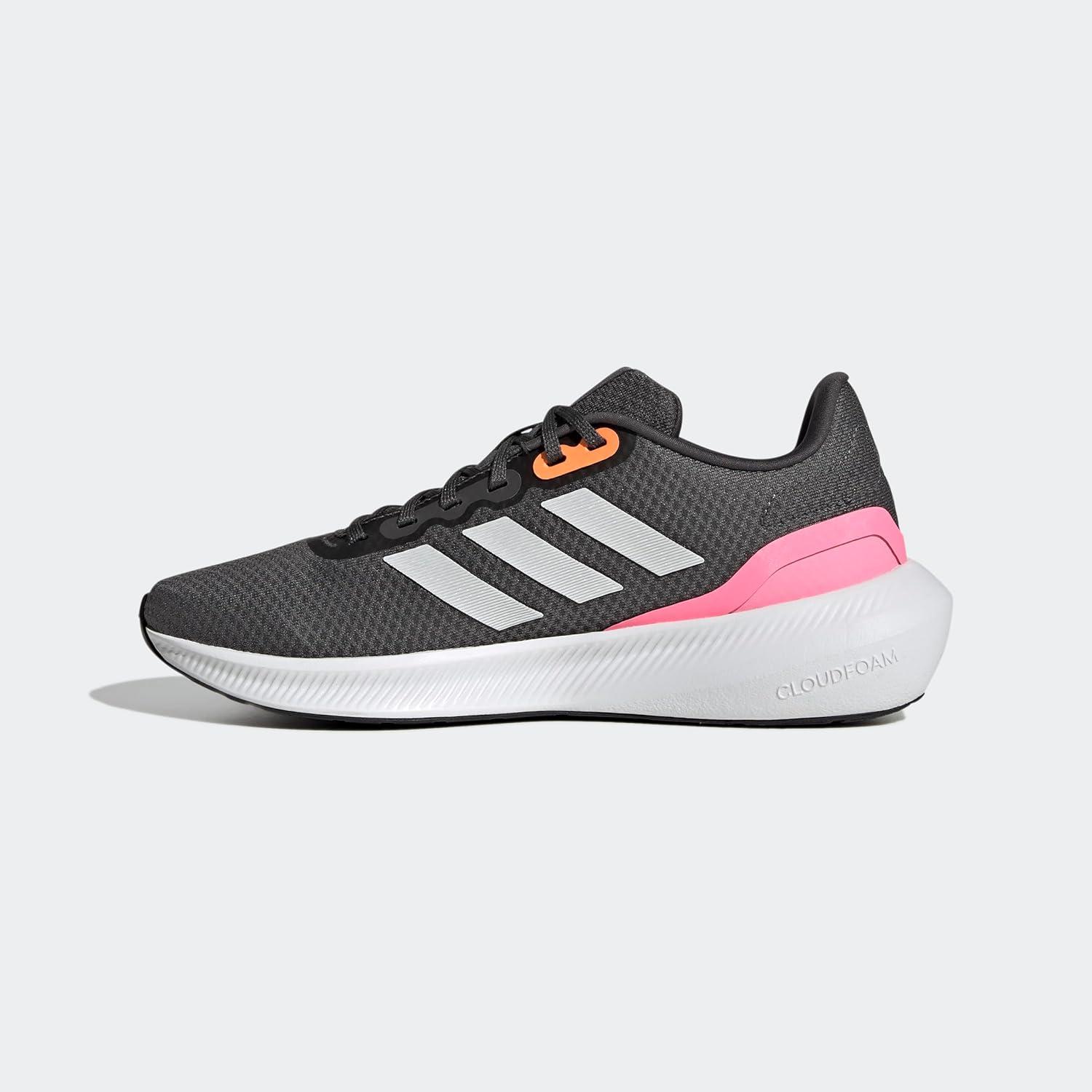 imageadidas Mens Running ShoeGreyCrystal WhiteBeam Pink