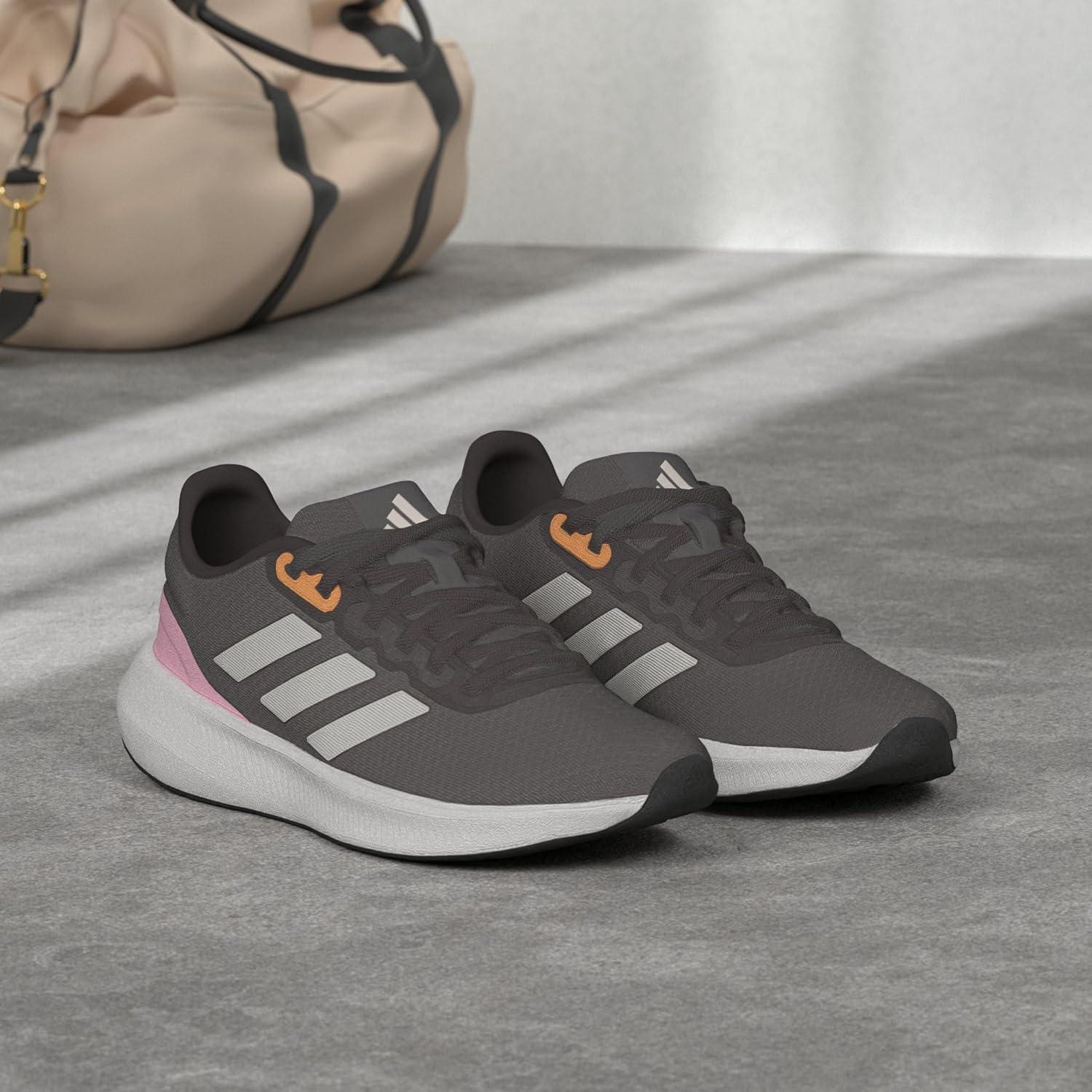 imageadidas Mens Running ShoeGreyCrystal WhiteBeam Pink