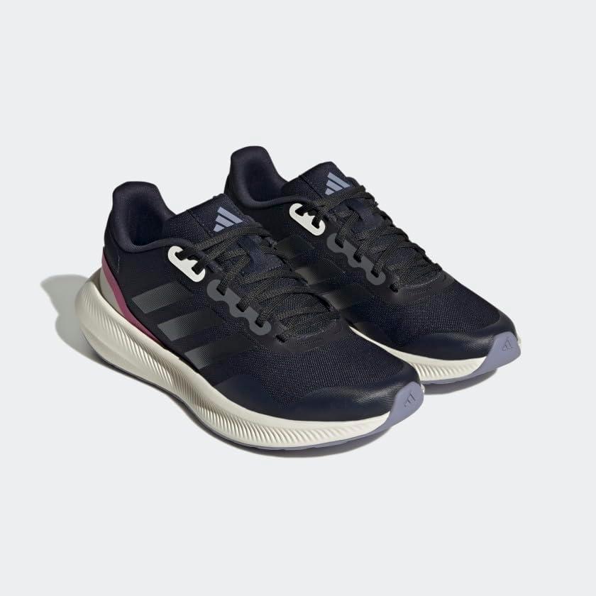 imageadidas Mens Running ShoeInkBlack Blue MetallicSemi Lucid Fuchsia