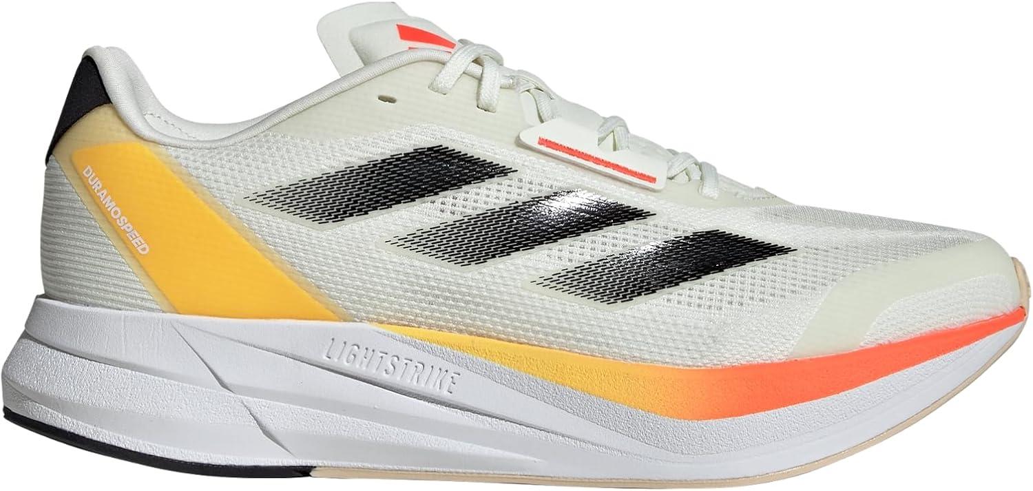 imageadidas Mens Running ShoeIvoryBlackSolar Red