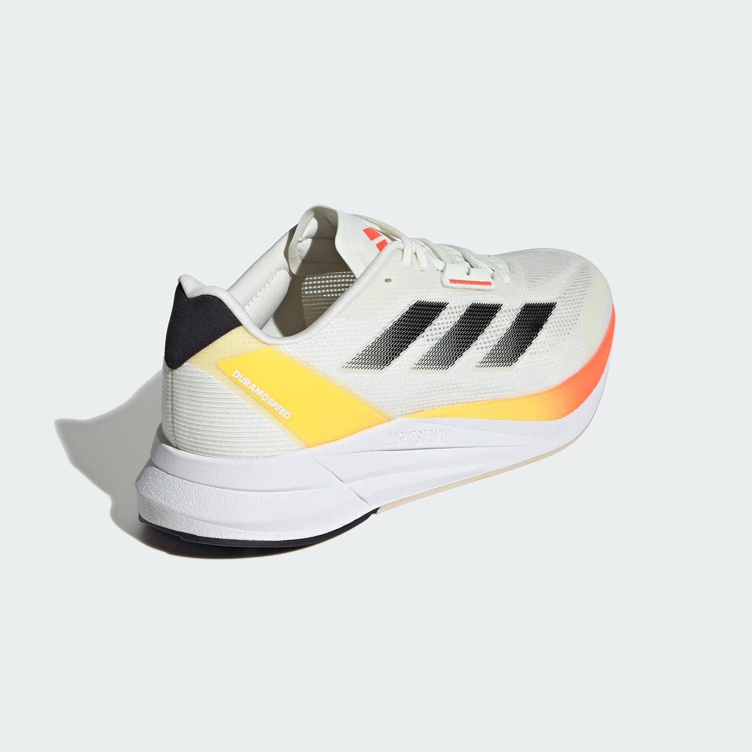 imageadidas Mens Running ShoeIvoryBlackSolar Red