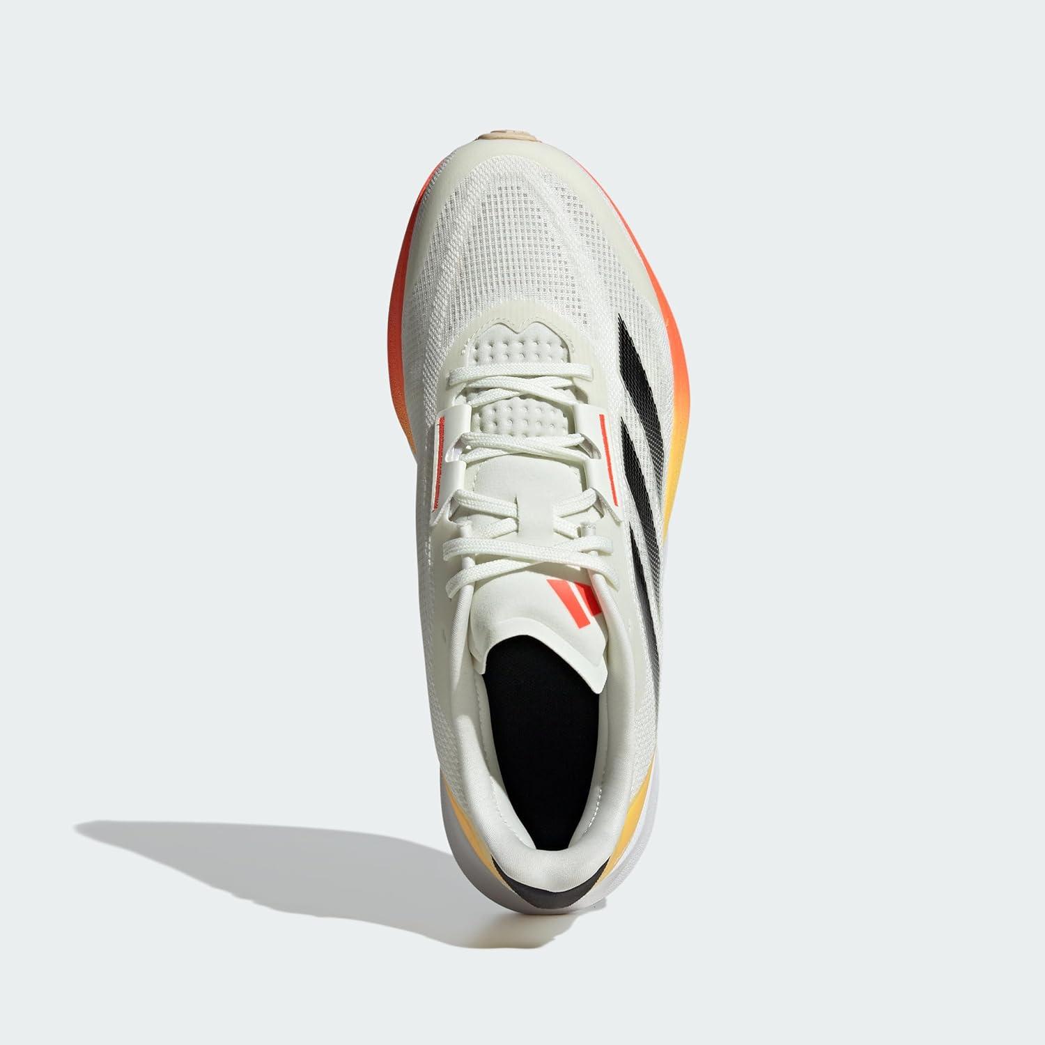 imageadidas Mens Running ShoeIvoryBlackSolar Red