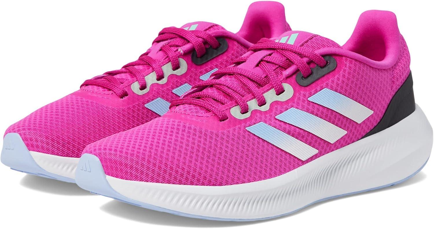 imageadidas Mens Running ShoeLucid FuchsiaBlue DawnWhite Wide