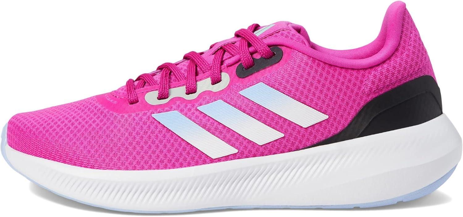 imageadidas Mens Running ShoeLucid FuchsiaBlue DawnWhite Wide
