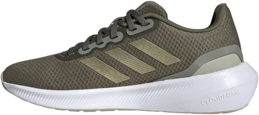 imageadidas Mens Running ShoeOlive StrataGold MetallicPutty Grey