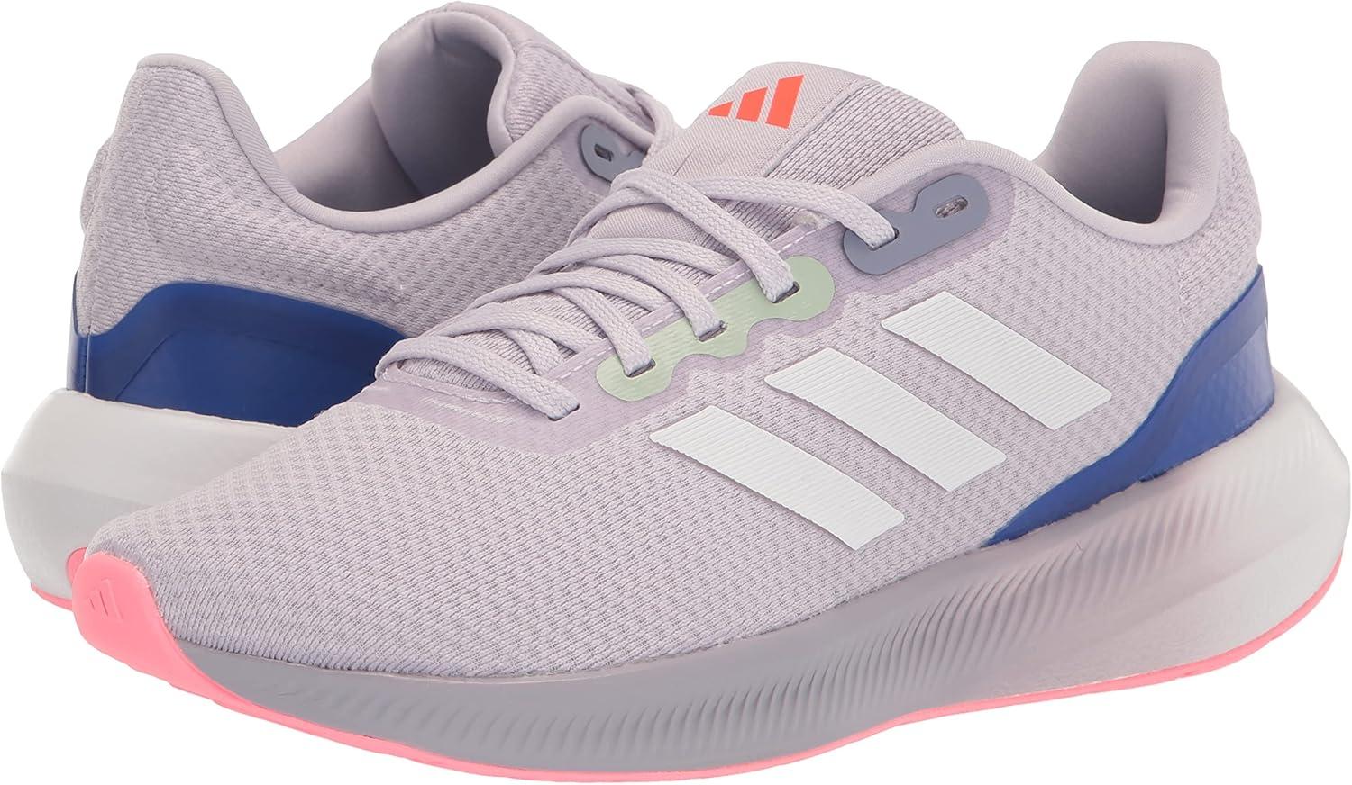imageadidas Mens Running ShoeSilver DawnWhiteSilver Violet