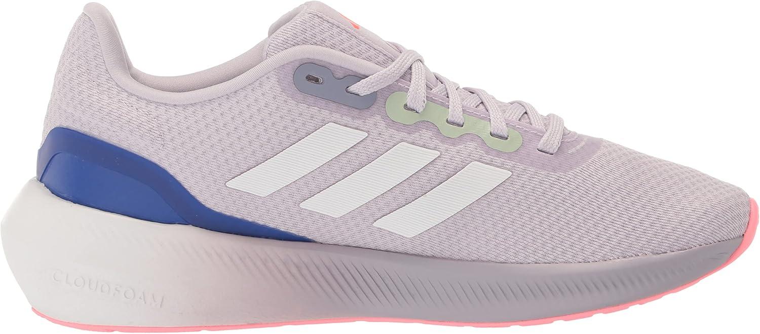 imageadidas Mens Running ShoeSilver DawnWhiteSilver Violet