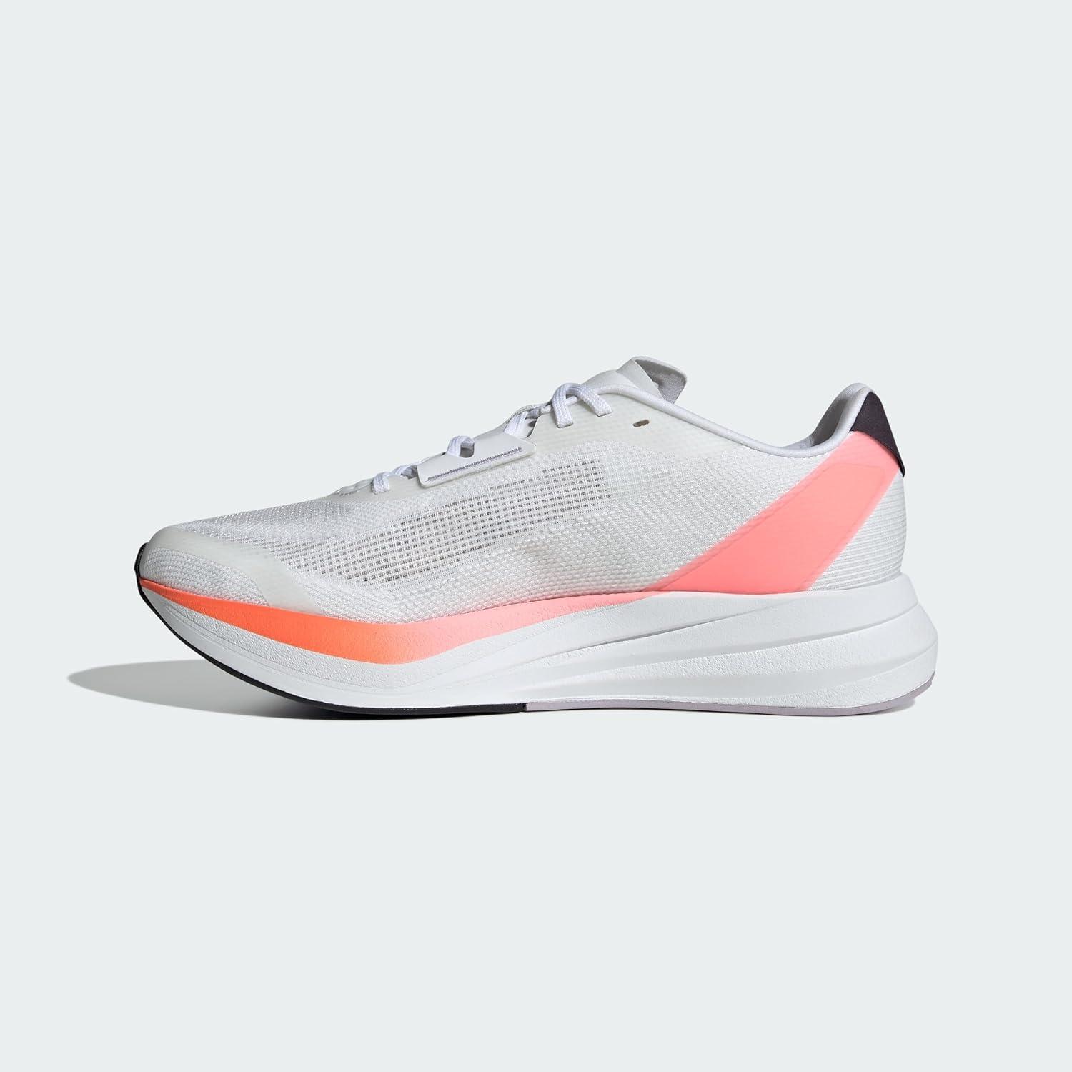 imageadidas Mens Running ShoeWhiteAurora MetSolar Red
