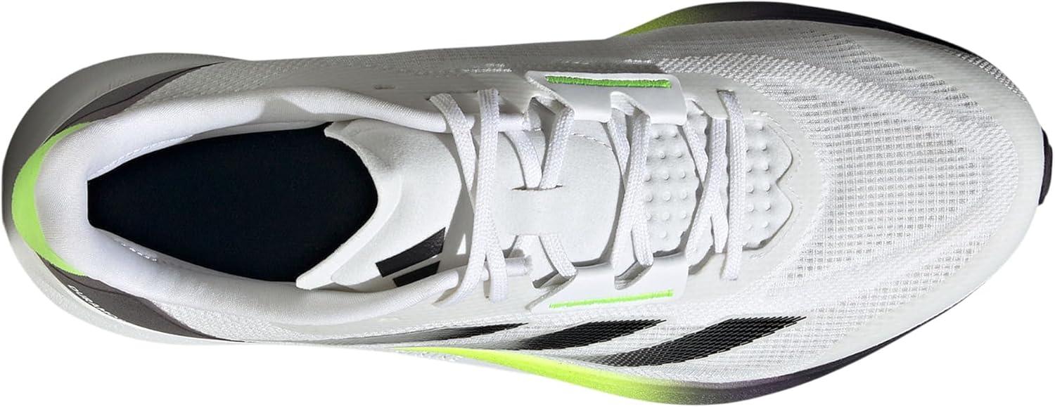 imageadidas Mens Running ShoeWhiteBlackAurora Black