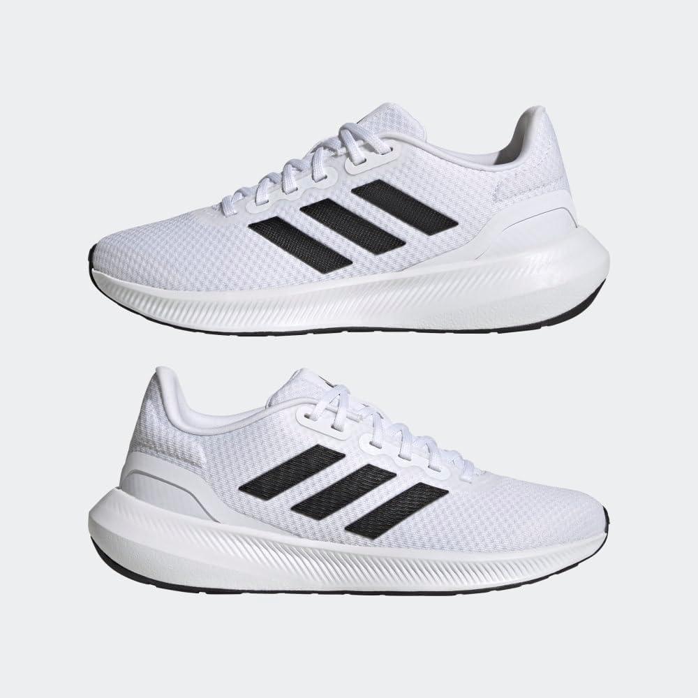 imageadidas Mens Running ShoeWhiteBlackBlack