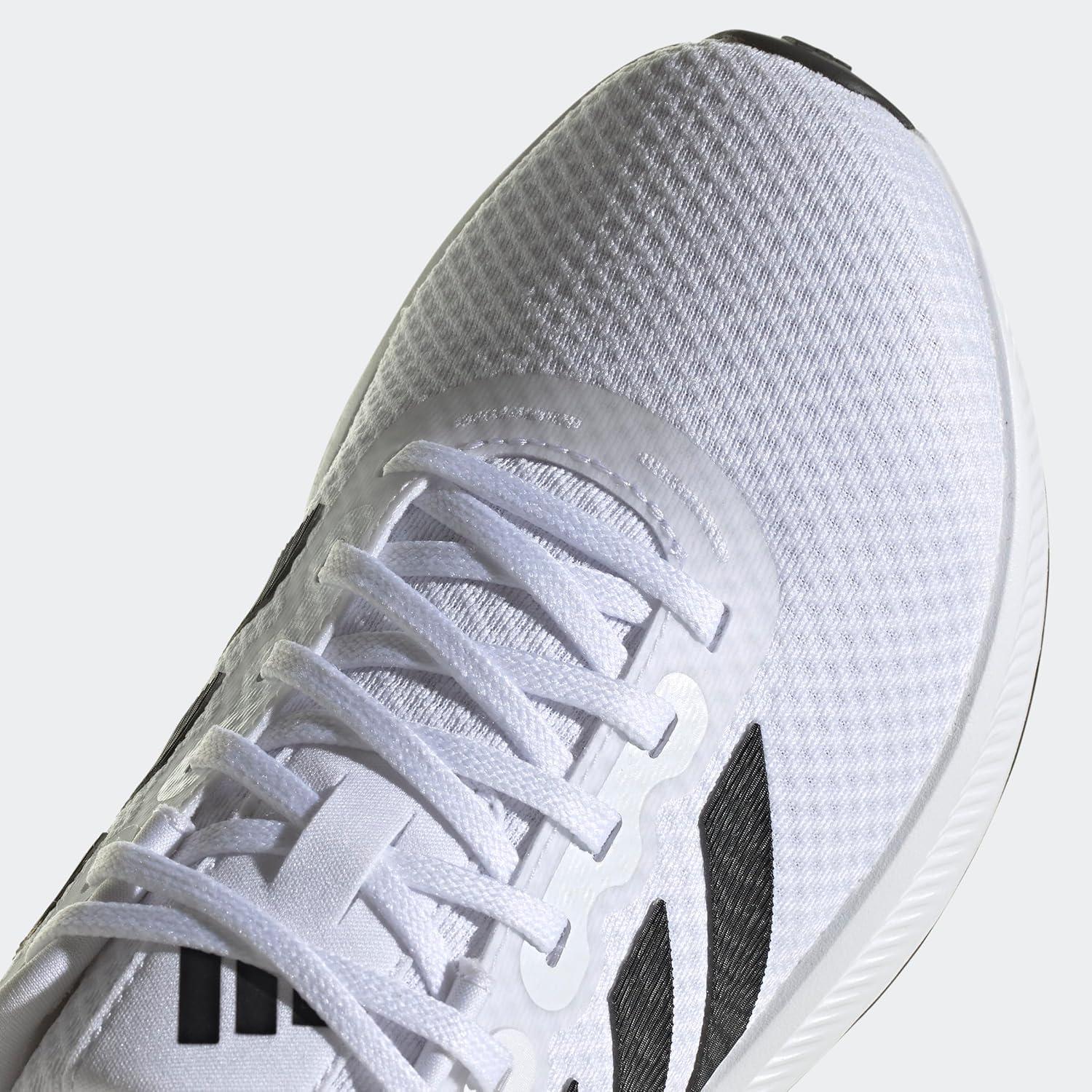 imageadidas Mens Running ShoeWhiteBlackBlack