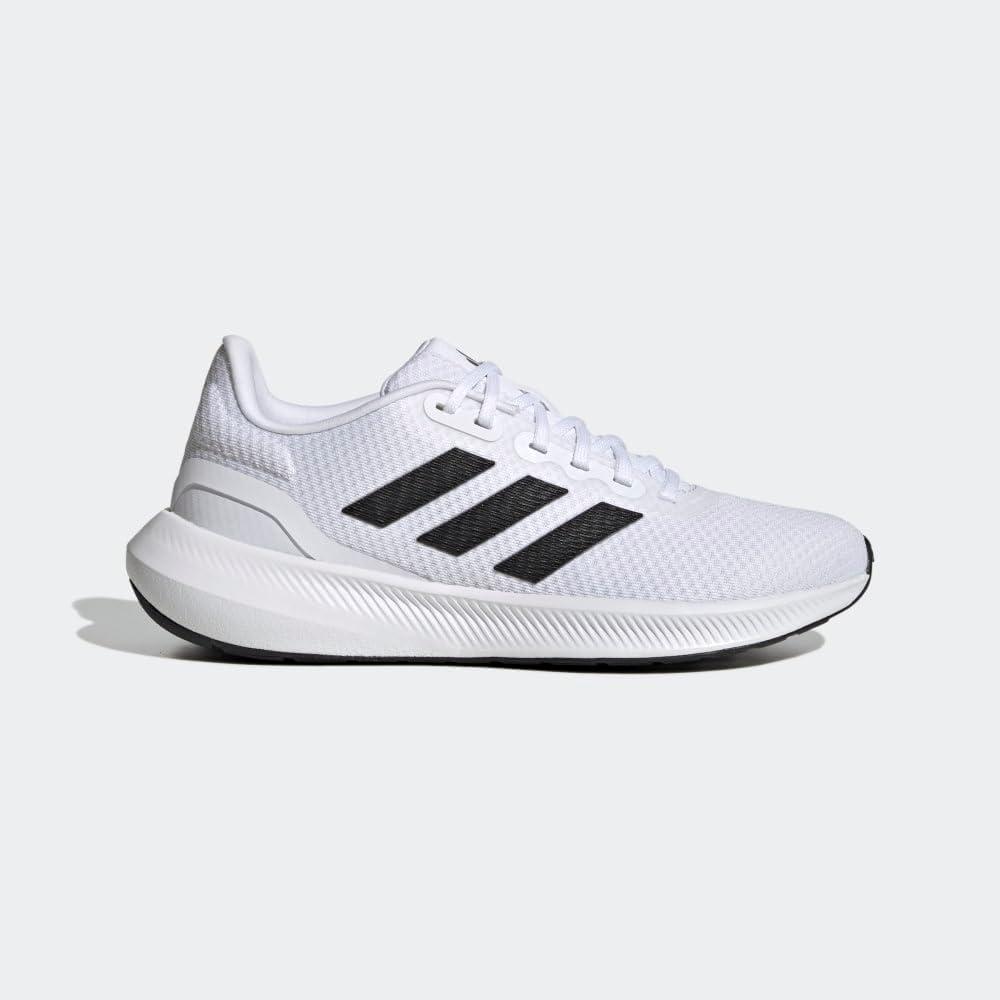 imageadidas Mens Running ShoeWhiteBlackBlack