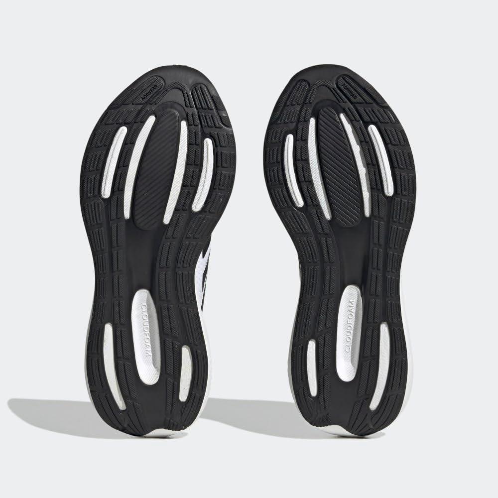 imageadidas Mens Running ShoeWhiteBlackBlack
