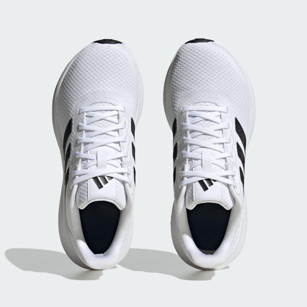 imageadidas Mens Running ShoeWhiteBlackBlack