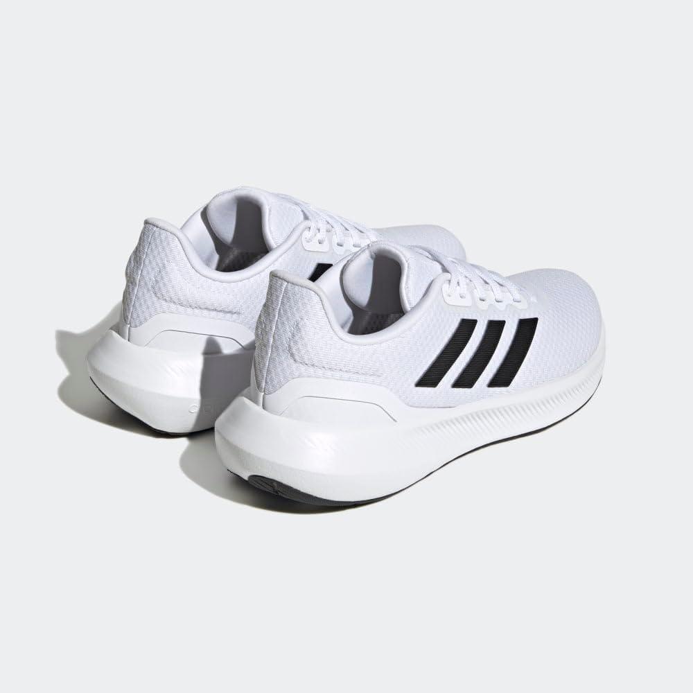 imageadidas Mens Running ShoeWhiteBlackBlack Wide