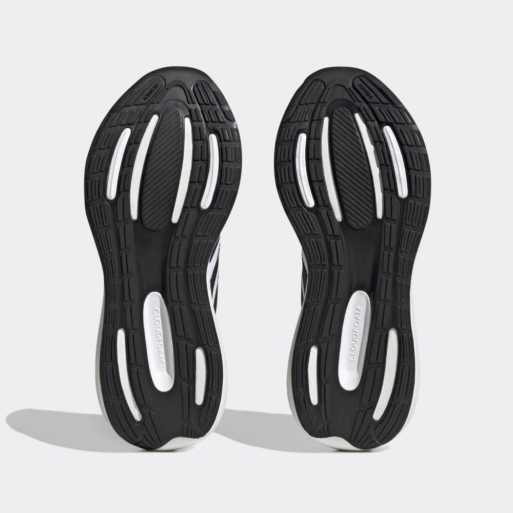 imageadidas Mens Running ShoeWhiteBlackBlack Wide