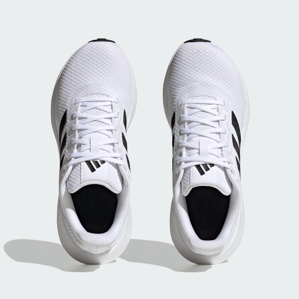 imageadidas Mens Running ShoeWhiteBlackBlack Wide