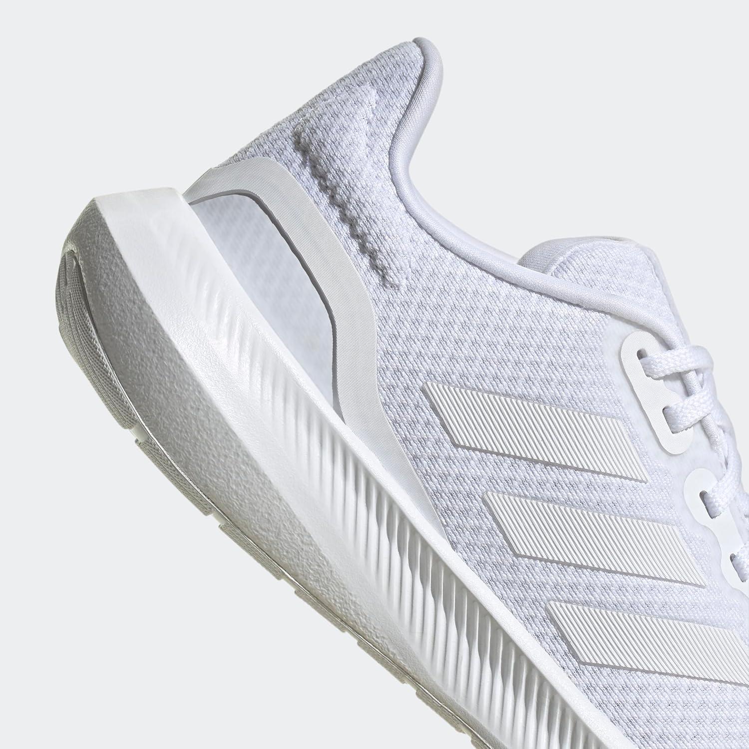 imageadidas Mens Running ShoeWhiteWhiteBlack