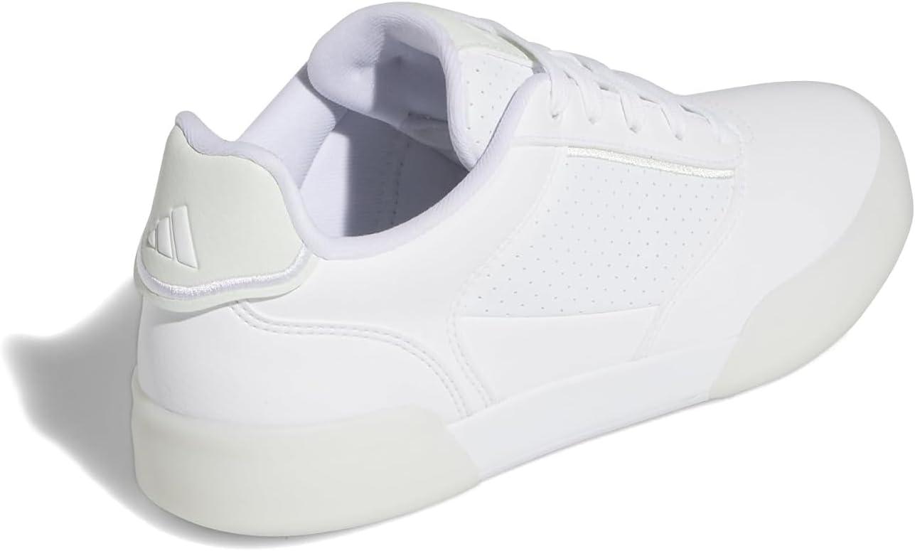 imageadidas Womens Retrocross Spikeless Golf Sneakers Shoes  WhiteFootwear WhiteCrystal JadeOff White