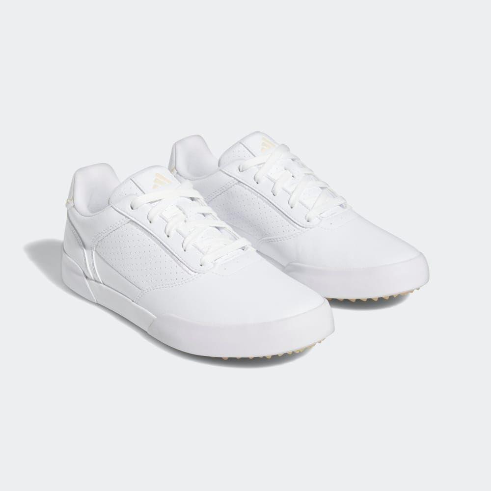 imageadidas Womens Retrocross Spikeless Golf Sneakers Shoes  WhiteFootwear WhiteSand StrataGum 3