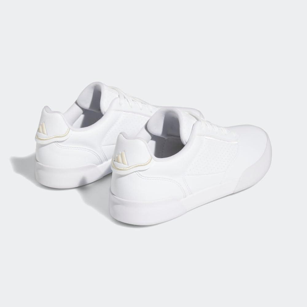 imageadidas Womens Retrocross Spikeless Golf Sneakers Shoes  WhiteFootwear WhiteSand StrataGum 3