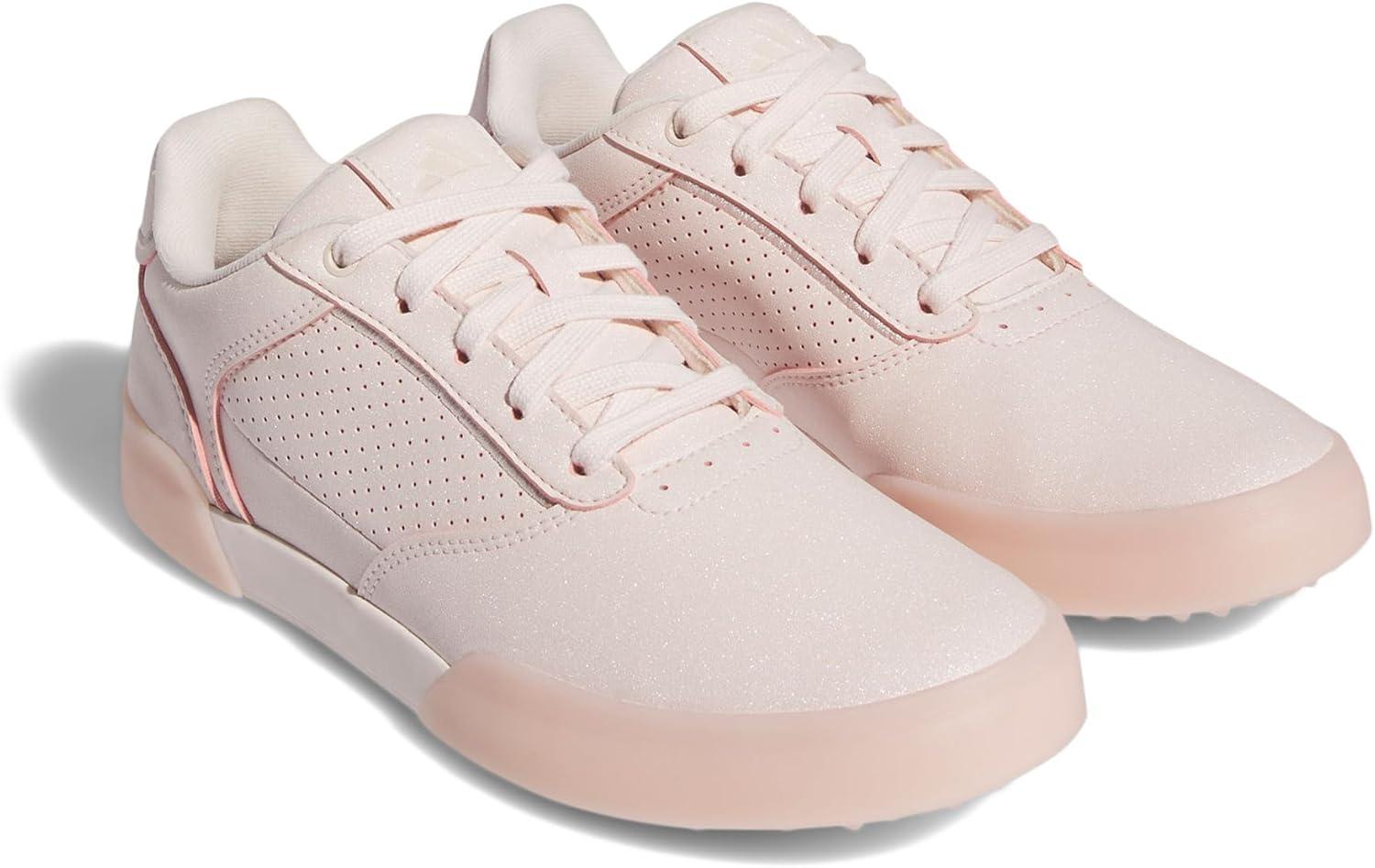 imageadidas Womens Retrocross Spikeless Golf Sneakers Shoes  WhiteWonder Quartz