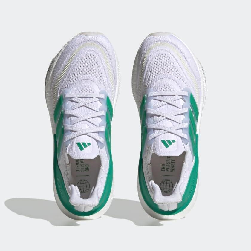 imageadidas Womens Ultraboost 23 SneakerWhite TintCourt GreenBlue Dawn