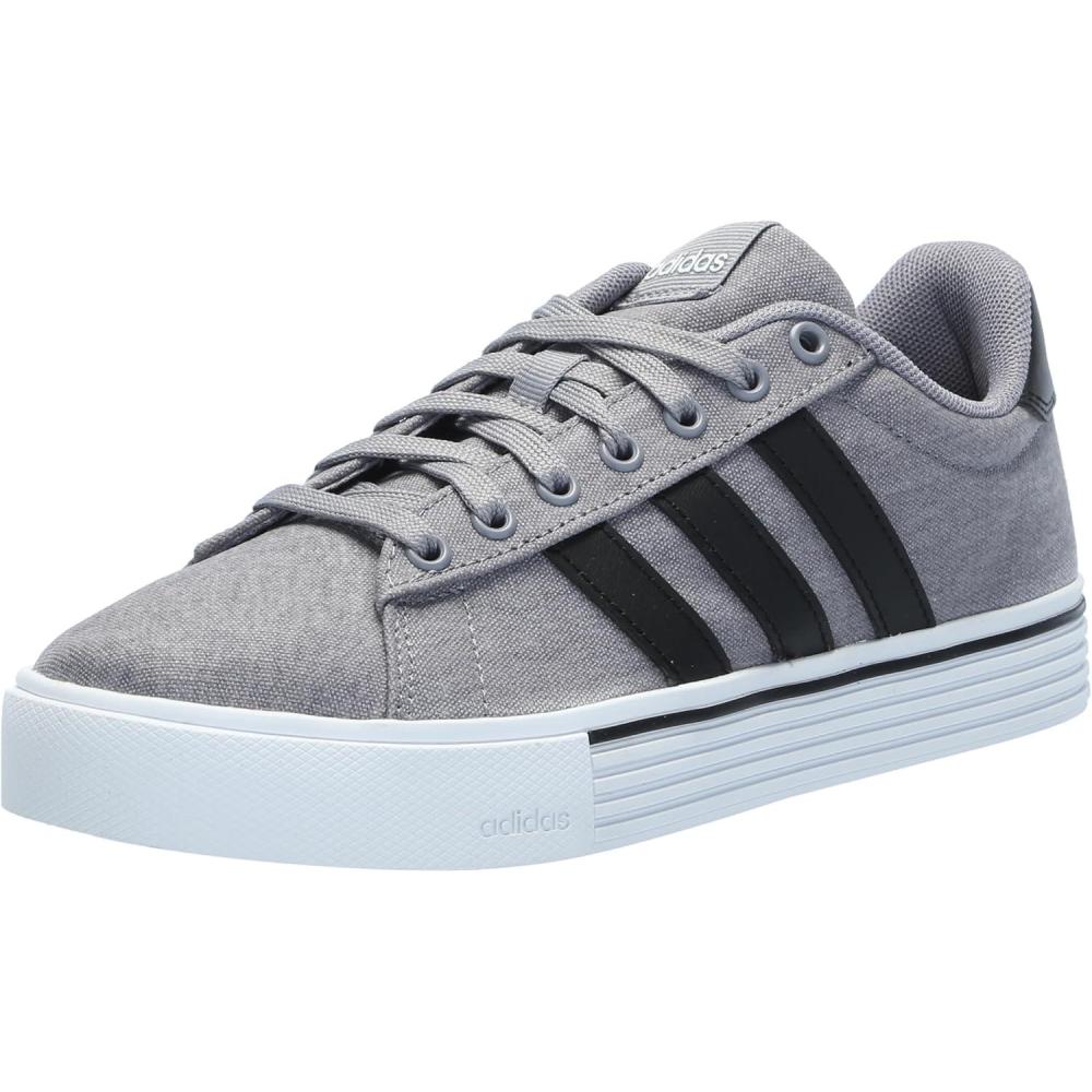 imageadidas Mens Daily 40 SneakerGreyBlackWhite