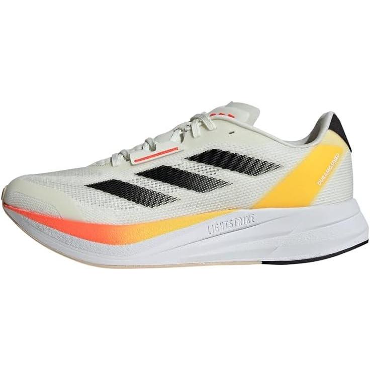 imageadidas Mens Running ShoeIvory Core Black Solar Red