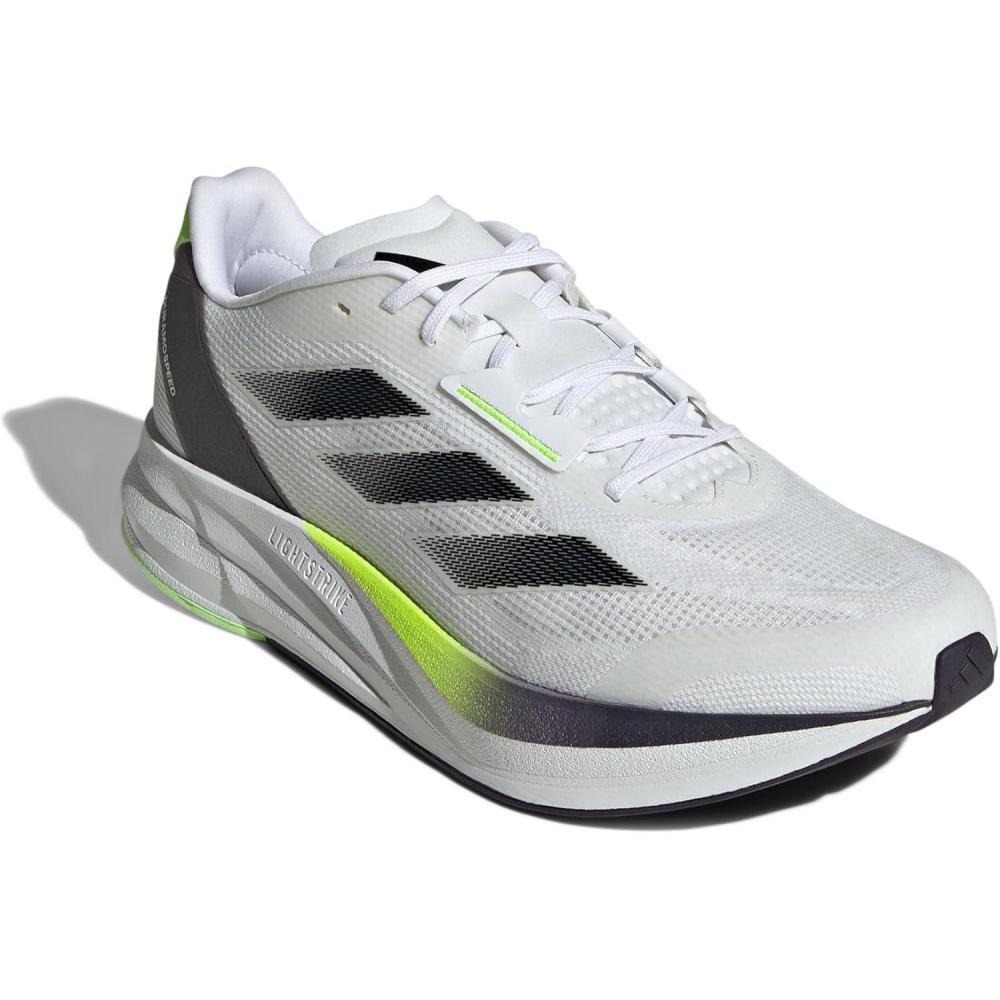 imageadidas Mens Running ShoeWhiteBlackAurora Black