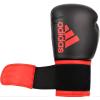 imageAdidas Hybrid 100 Boxing Gloves  Adult Boxing Gloves for Sparring Training ampamp Heavy Bag  Kickboxing Gloves for Women ampamp MenBLACKRED