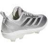 imageAdidas Womens Adizero Instinct Silver Speed Softball SneakerSilver MetallicBlackGrey